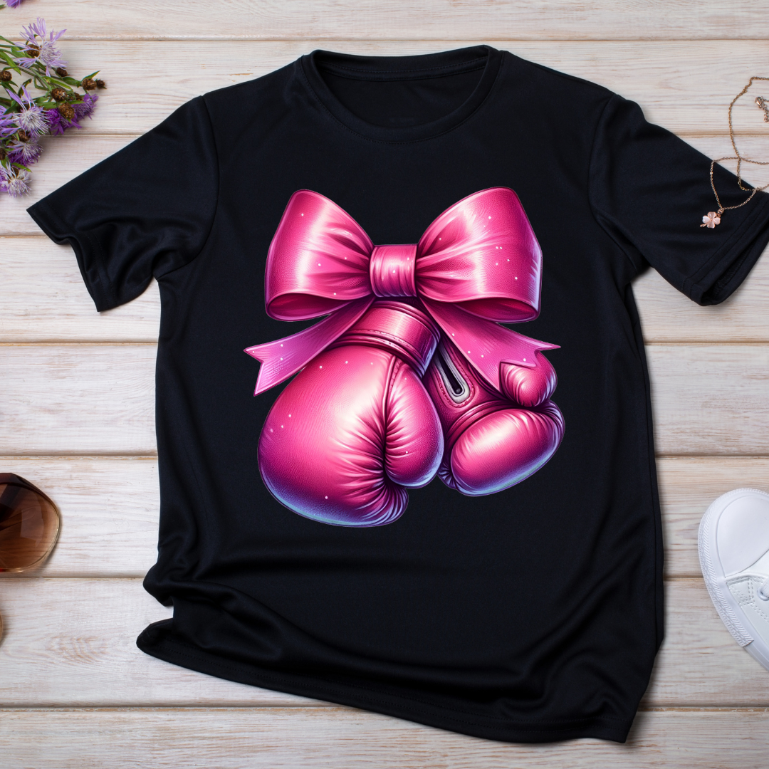 Boxing Glove Ribbon Tee