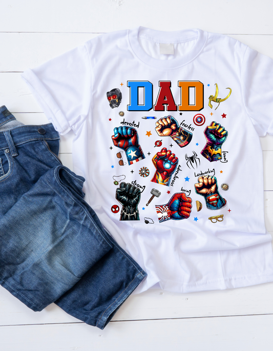 Superhero DAD Unisex Tee