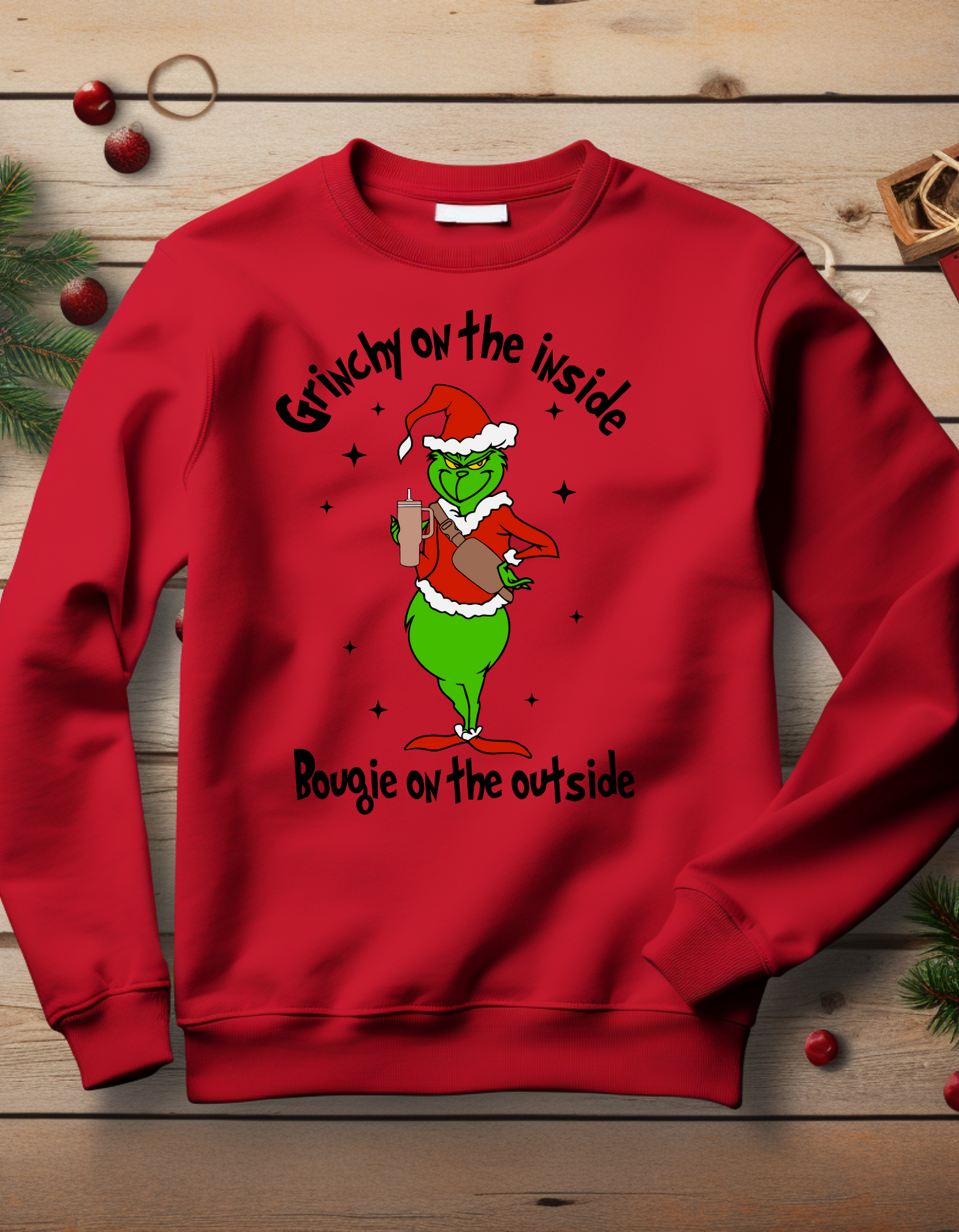 Grinchy on the Inside Sweatshirt