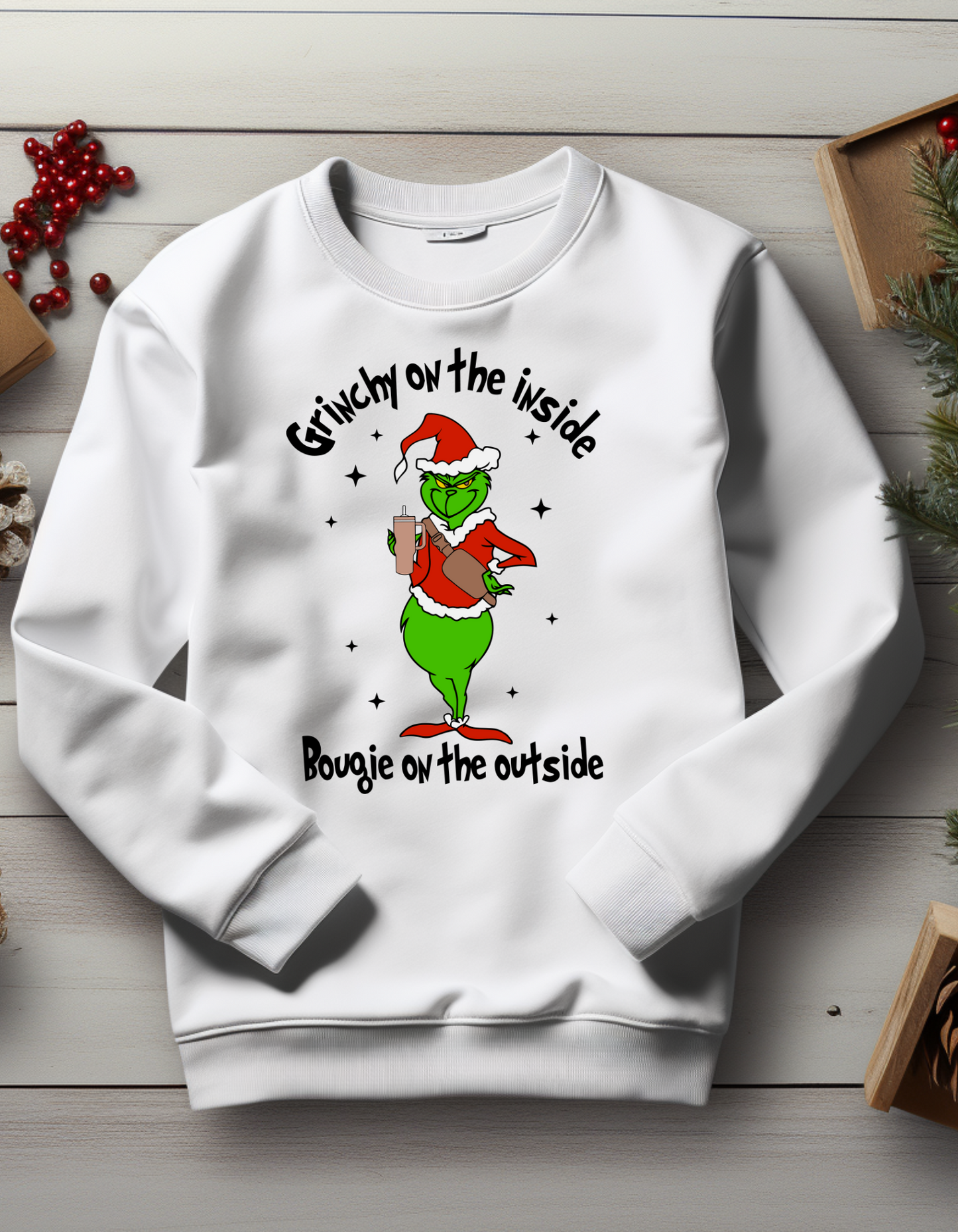 Grinchy on the Inside Sweatshirt