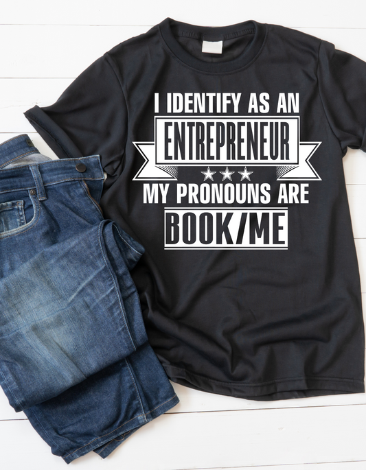 Entrepreneur Book Me Unisex Tee