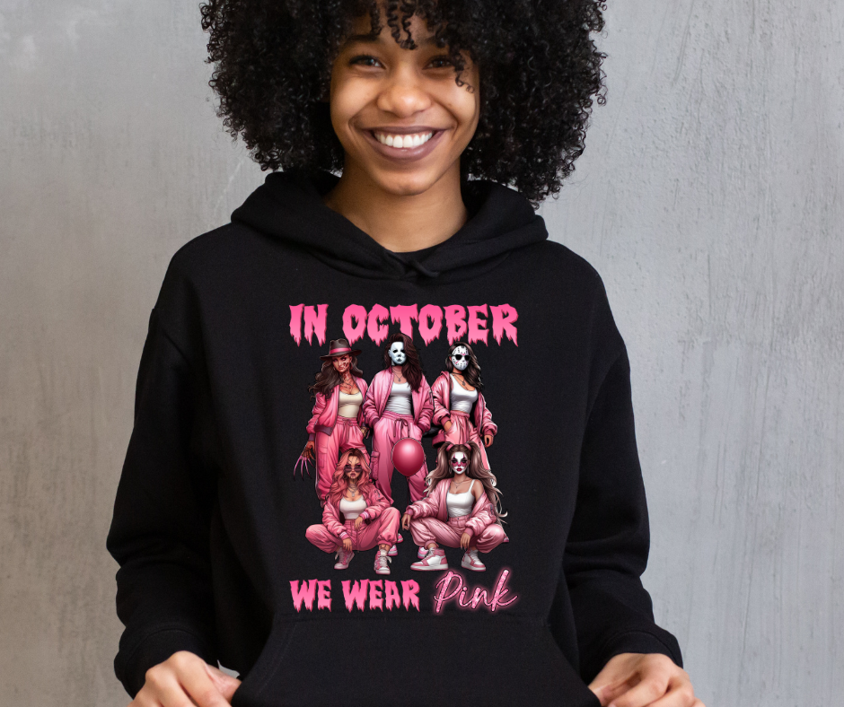 Pink Women of Horror Hoodie