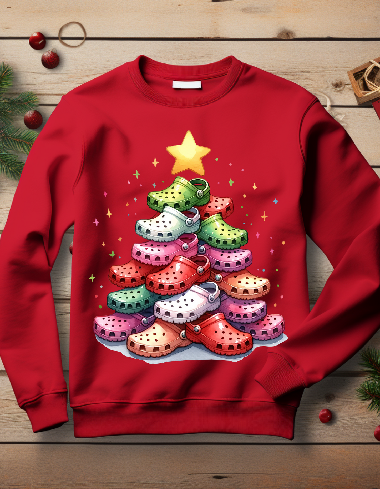 Crocin Around the Christmas Tree Sweatshirt