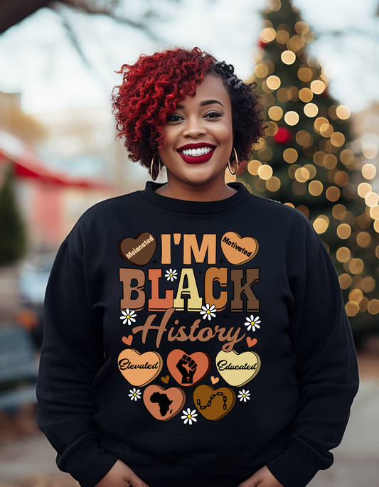 I'm BLACK History Sweatshirt