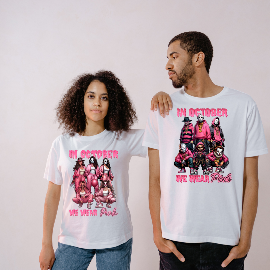 Pink Women of Horror Tee