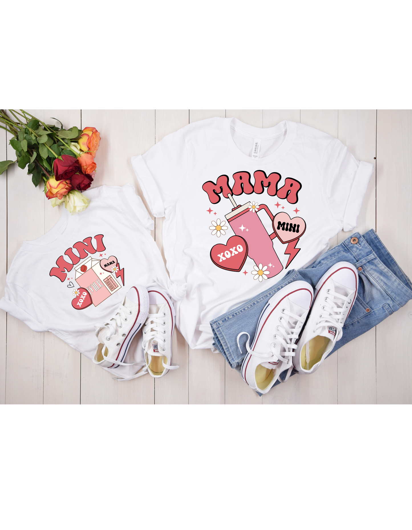 Mama and Mini Valentine's Tee (for Mini Youth)