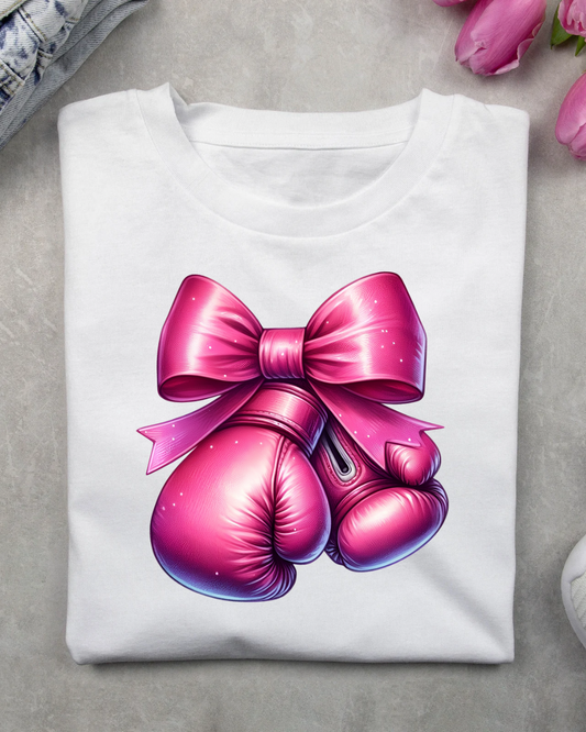 Boxing Glove Ribbon Tee